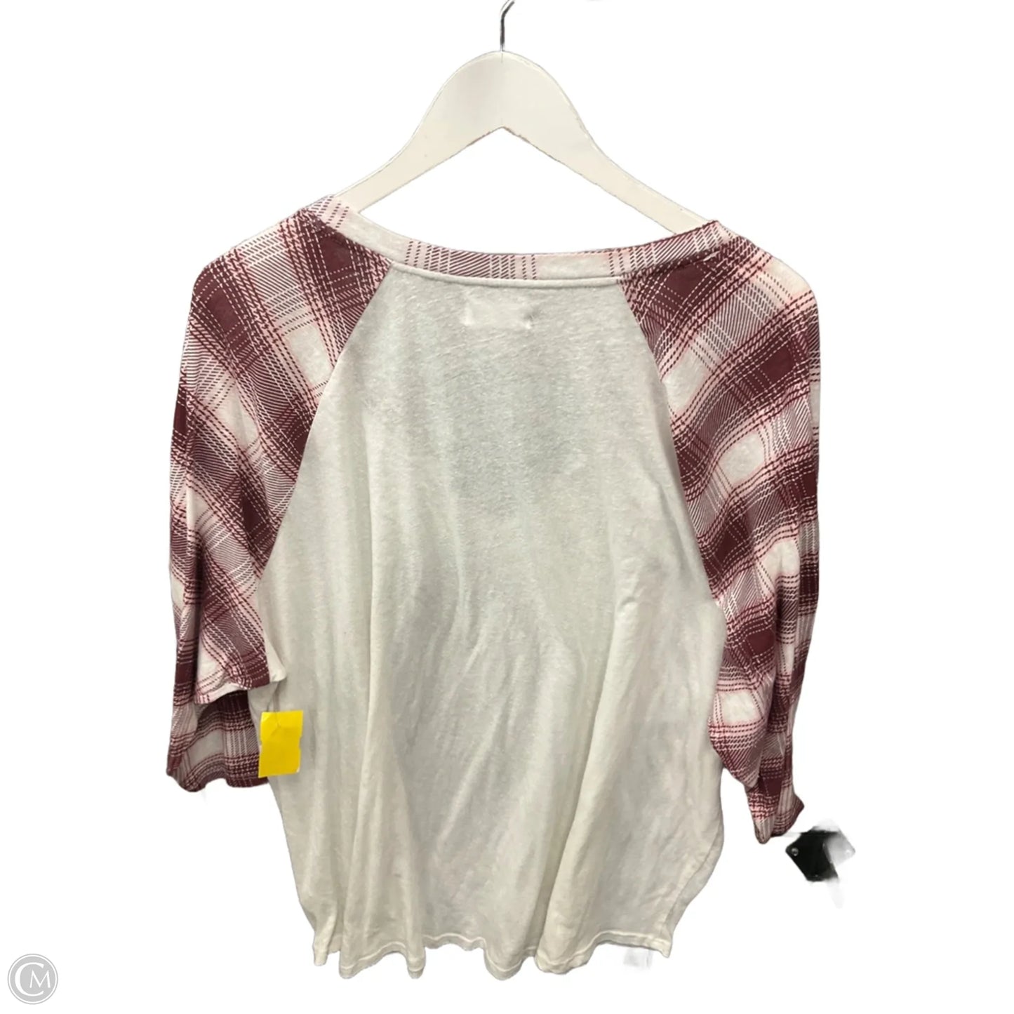 Top Long Sleeve By Maurices In White, Size: 3x