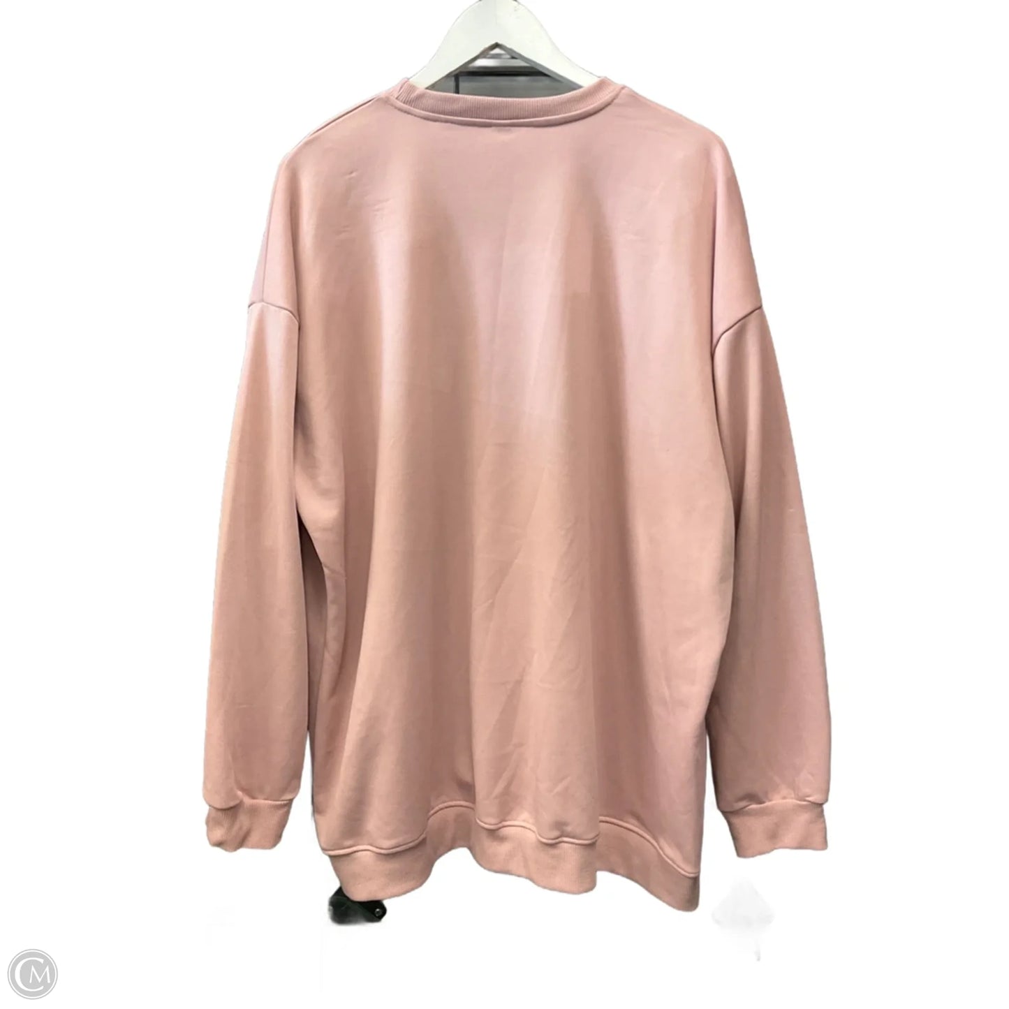 Top Long Sleeve By Clothes Mentor In Pink, Size: 3x