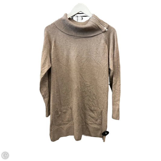 Tunic Long Sleeve By Eight Eight Eight In Tan, Size: L