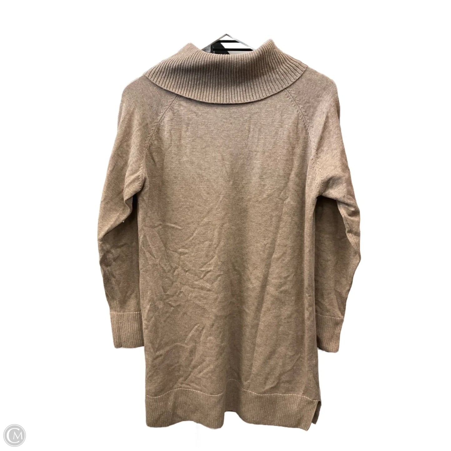 Tunic Long Sleeve By Eight Eight Eight In Tan, Size: L