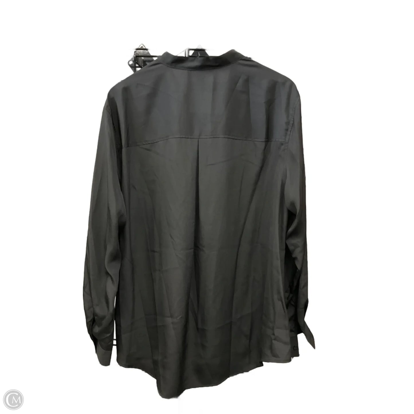 Top Long Sleeve By Michael By Michael Kors In Black, Size: 1x
