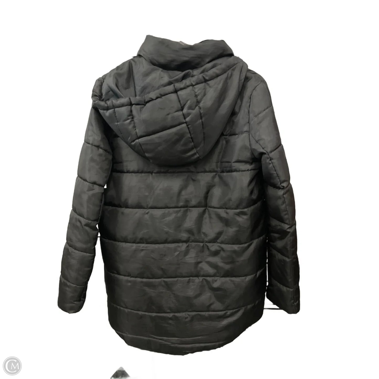 Jacket Puffer & Quilted By Sebby In Black, Size: S