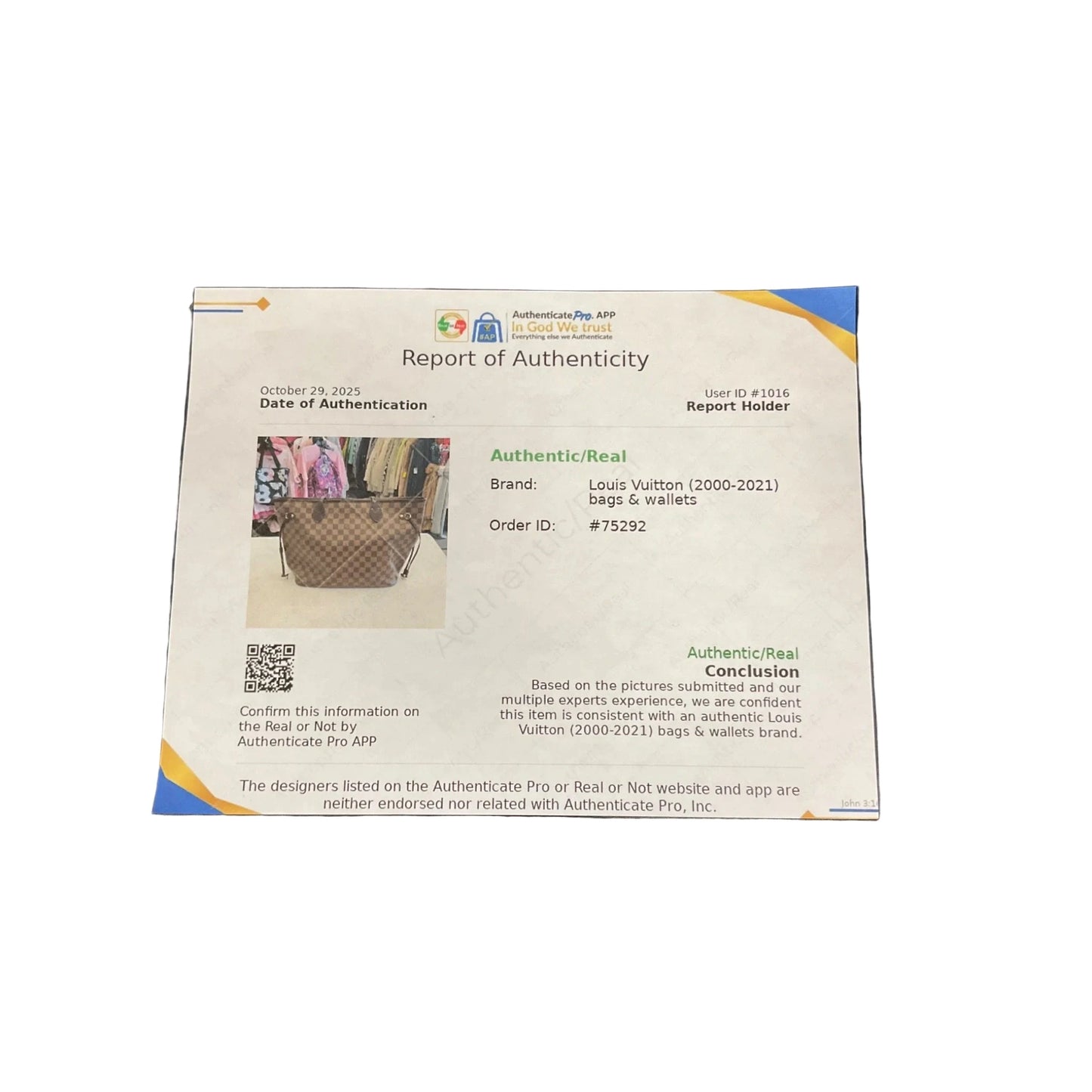 Tote Luxury Designer By Louis Vuitton, Size: Large