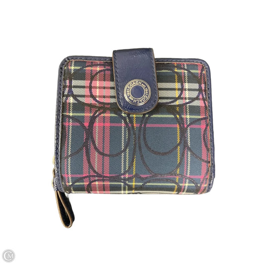 Wallet Designer By Coach, Size: Small