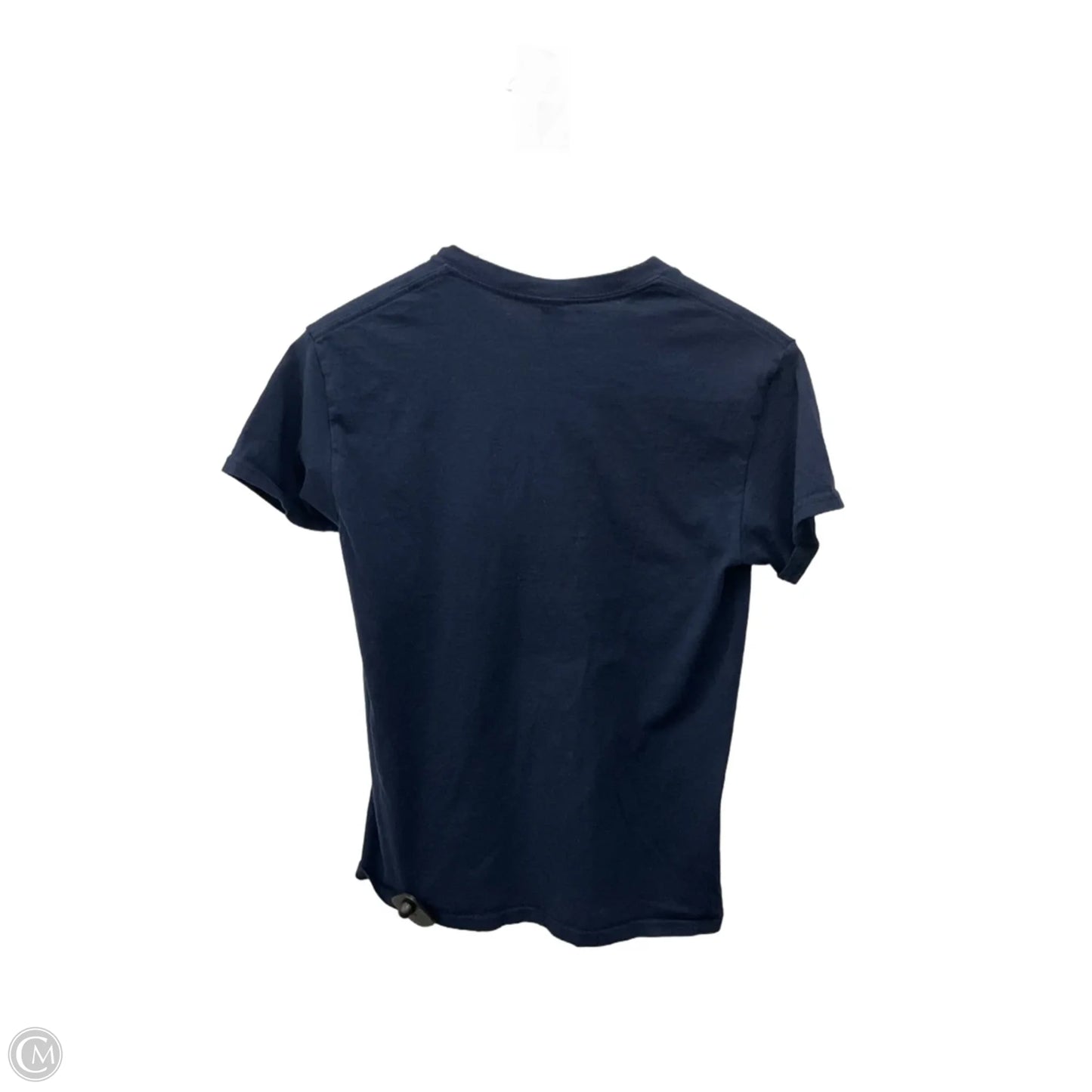 Top Short Sleeve By Gildan In Navy, Size: S