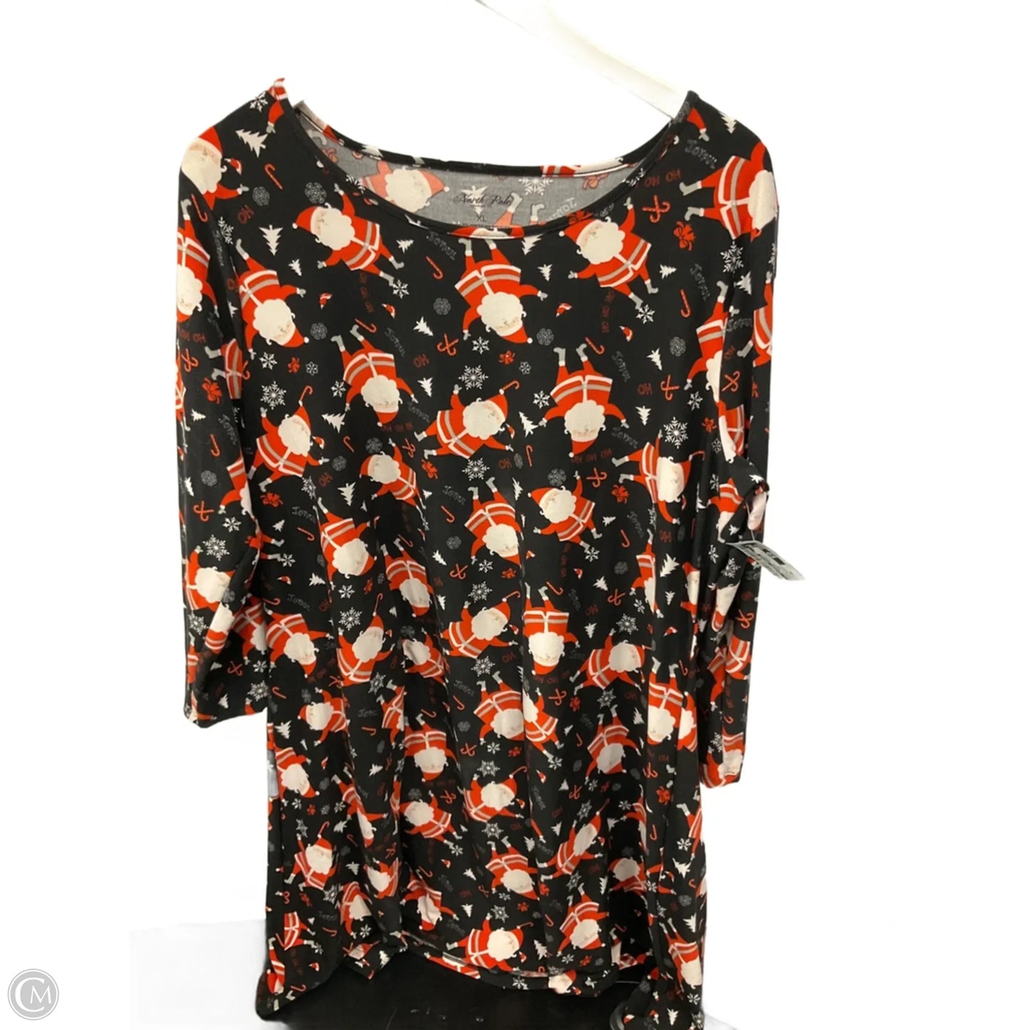 Dress Casual Midi By Clothes Mentor In Black & Red, Size: Xl