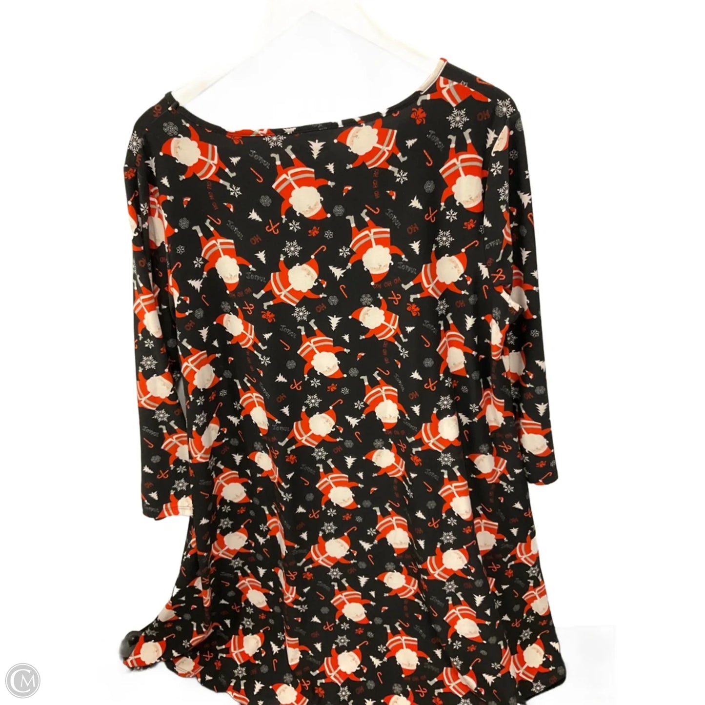 Dress Casual Midi By Clothes Mentor In Black & Red, Size: Xl