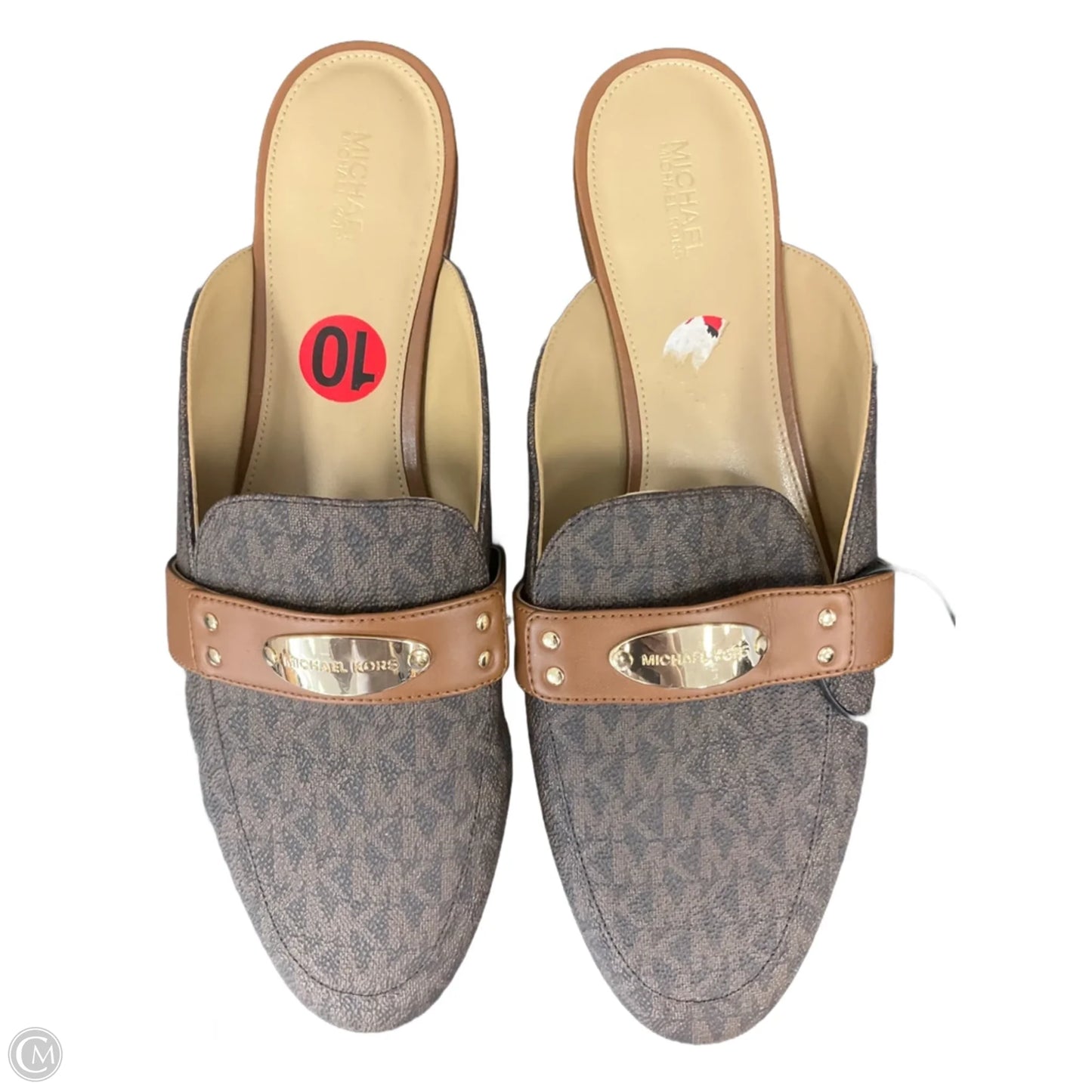 Shoes Flats By Michael By Michael Kors In Brown, Size: 10