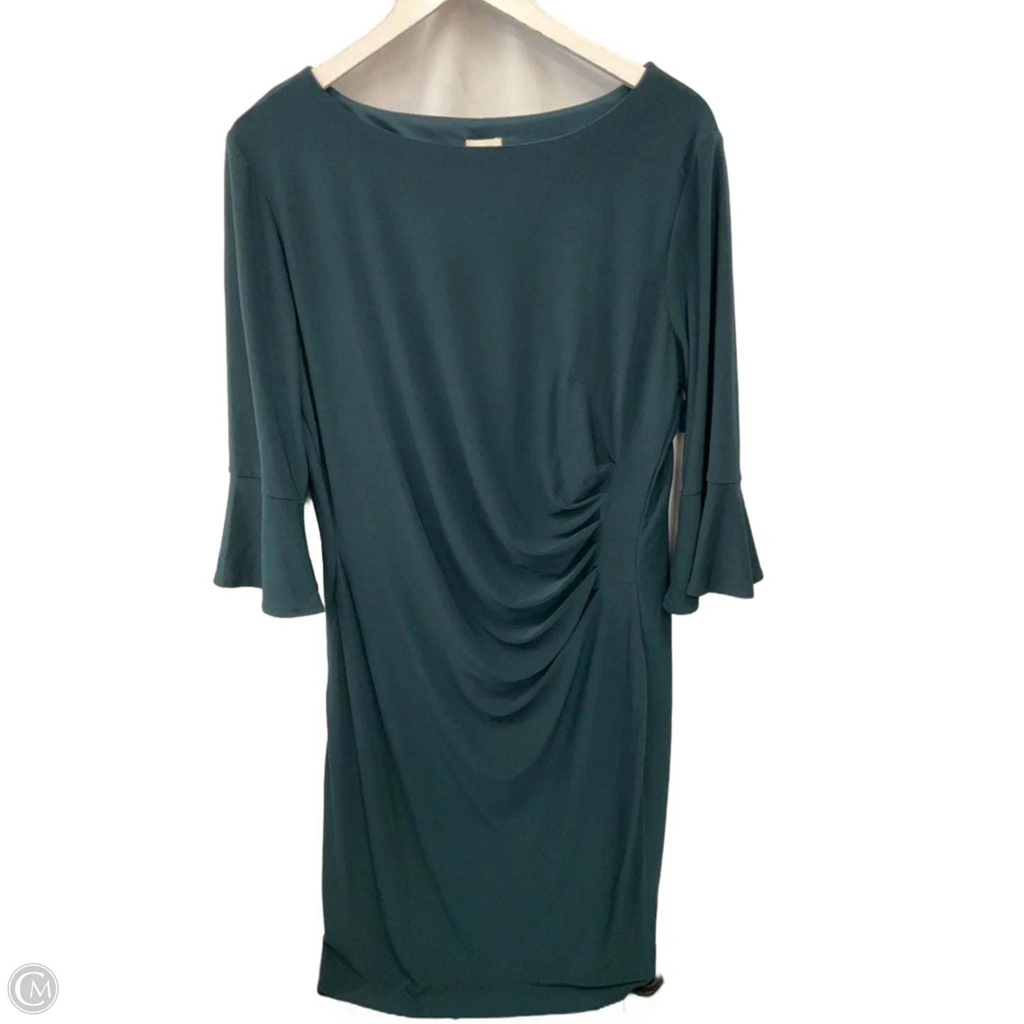 Dress Casual Midi By Anne Klein In Teal, Size: Xl
