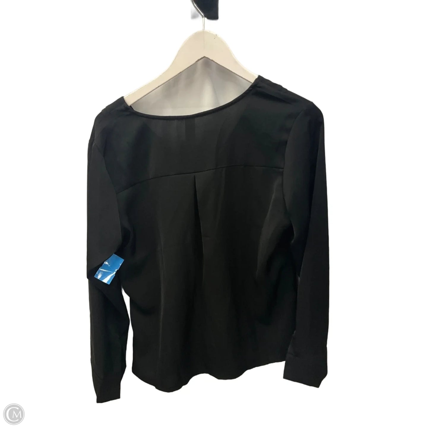 Top Long Sleeve By Clothes Mentor In Black, Size: M