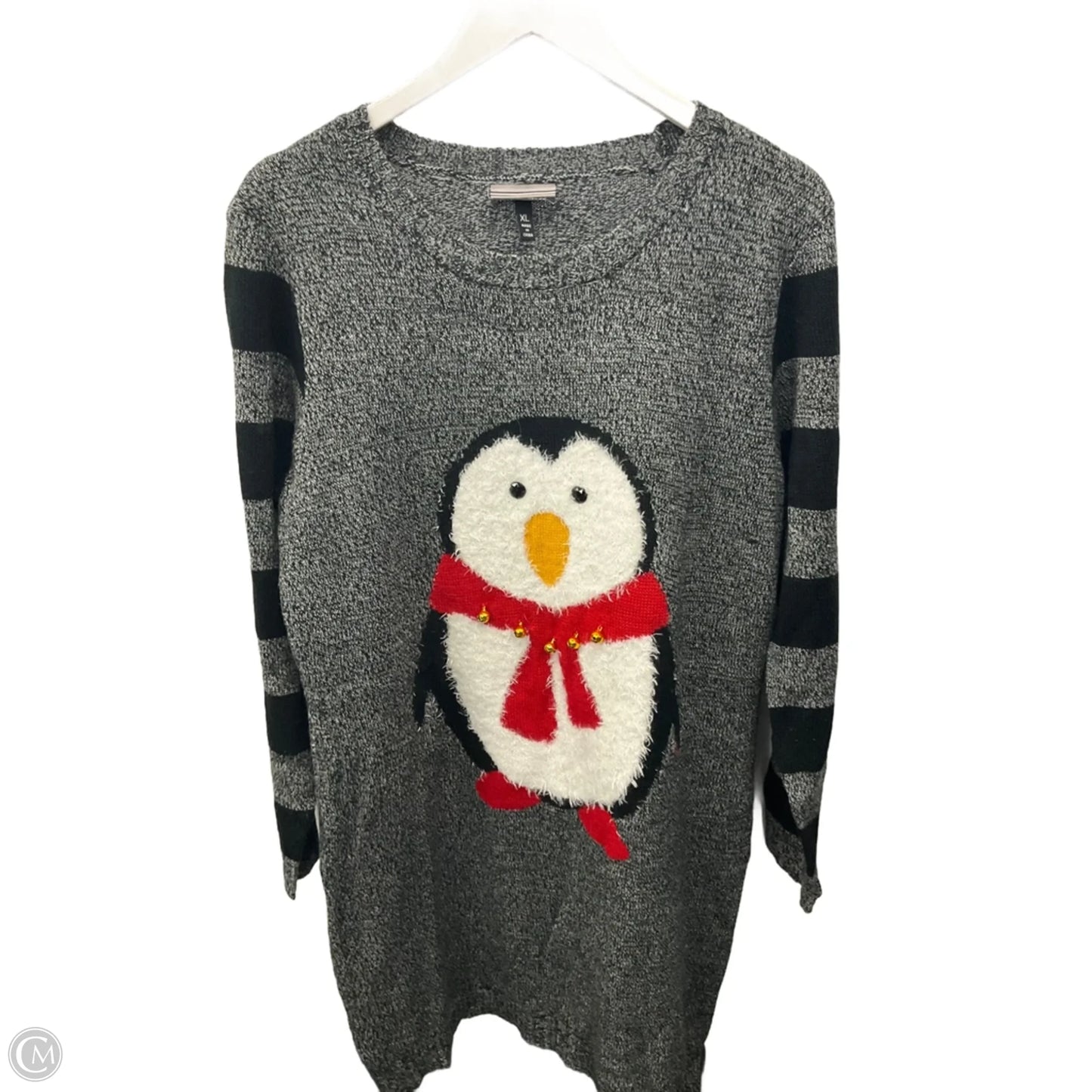 Dress Casual Midi By Allison Brittney In Black, Size: Xl