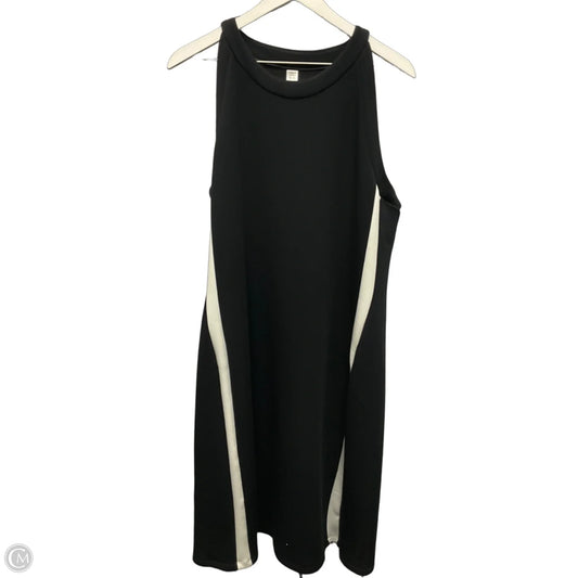 Dress Casual Midi By Spanx In Black & White, Size: 2x