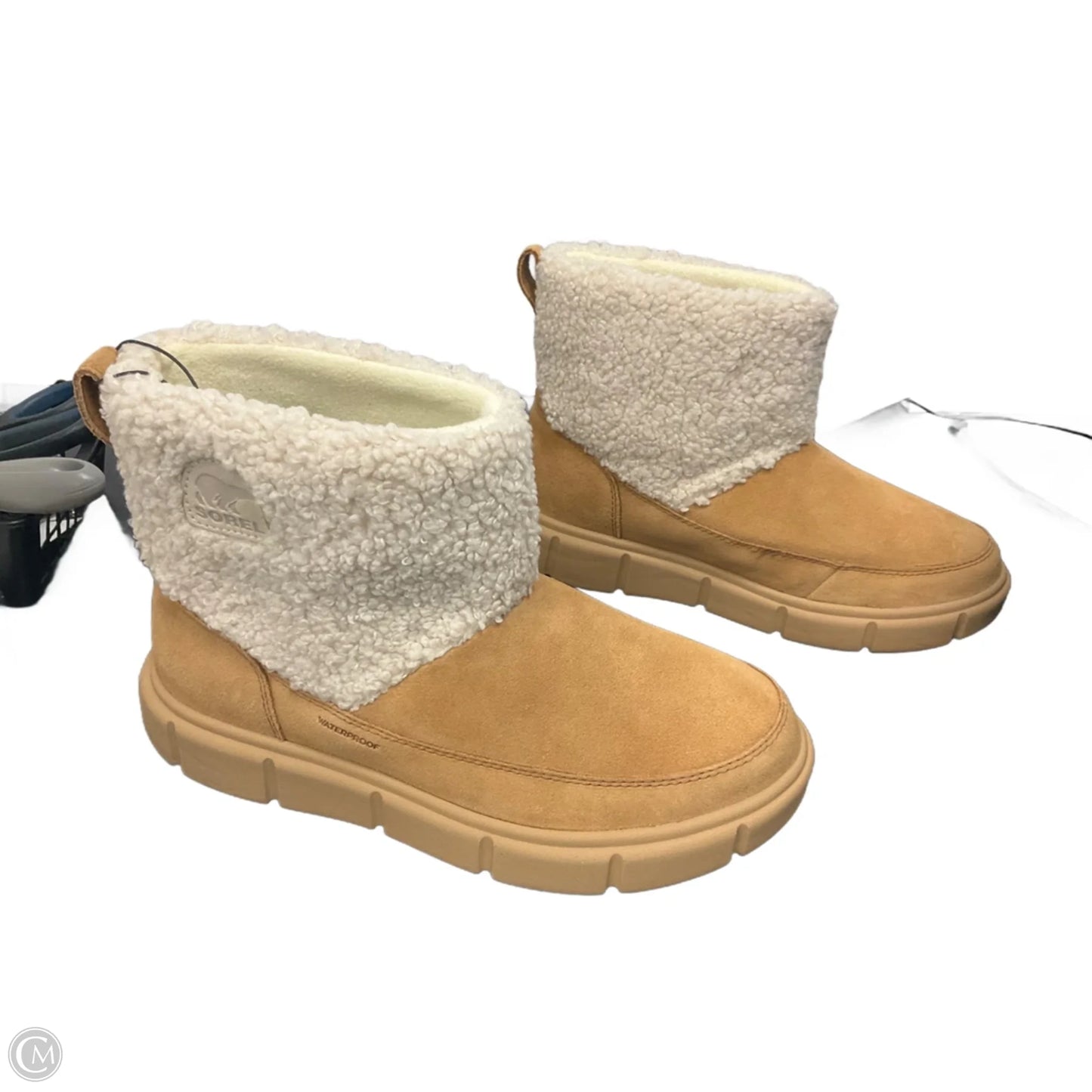 Boots Ankle Flats By Sorel In Tan, Size: 8.5