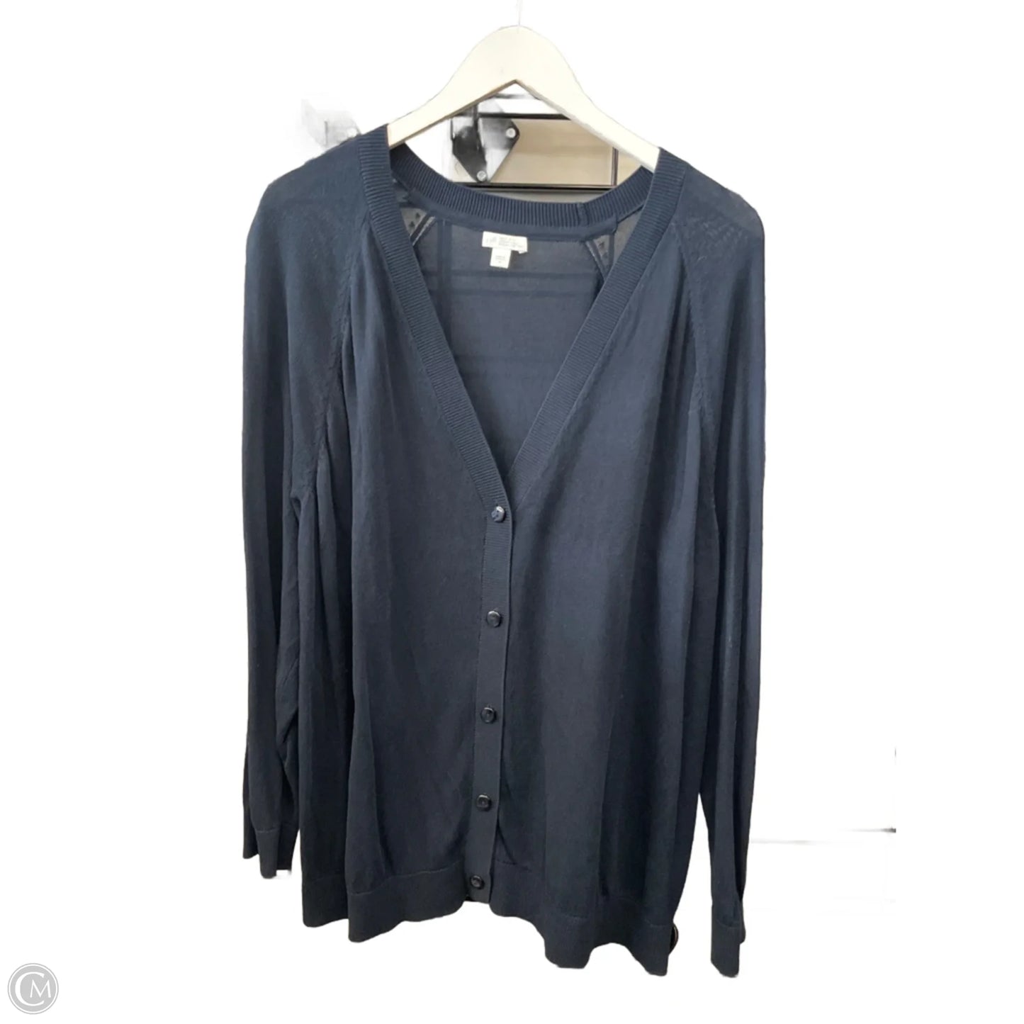 Sweater Short Sleeve By Ann Taylor In Black, Size: Xxl