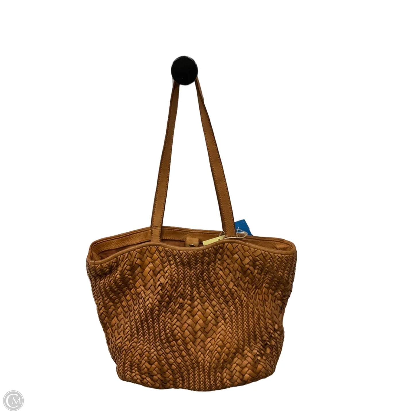 Tote Leather By Clothes Mentor, Size: Medium