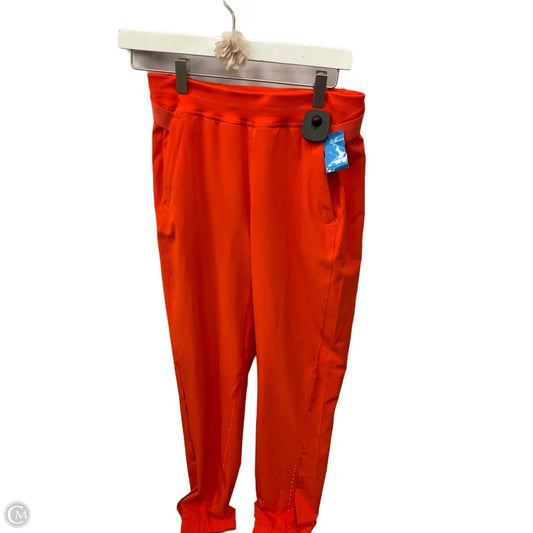 Athletic Pants By Lululemon In Orange, Size: 4