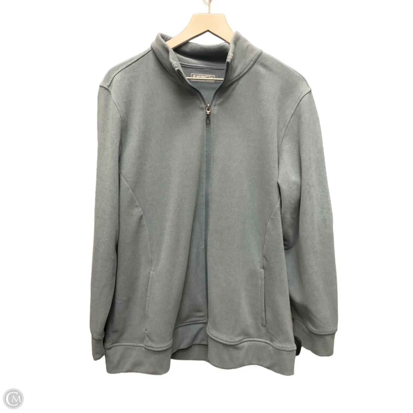 Athletic Jacket By Clothes Mentor In Blue, Size: Xl
