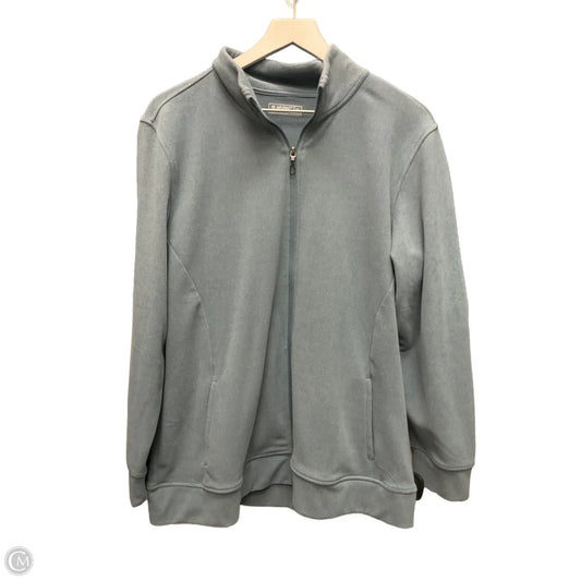 Athletic Jacket By Clothes Mentor In Blue, Size: Xl