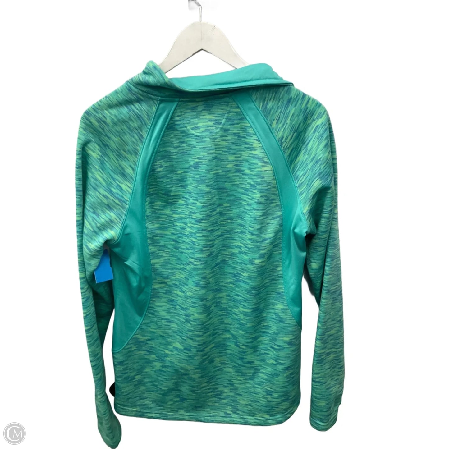 Athletic Jacket By Tek Gear In Aqua, Size: Xl