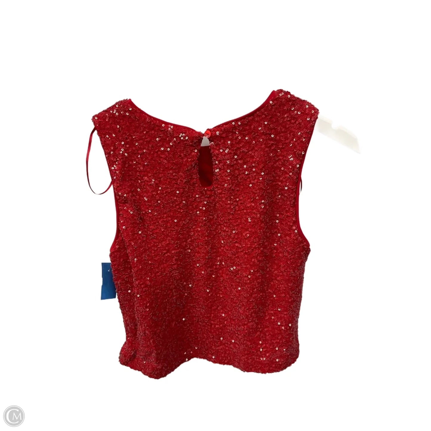Top Sleeveless By Cupcakes And Cashmere In Red, Size: Xs