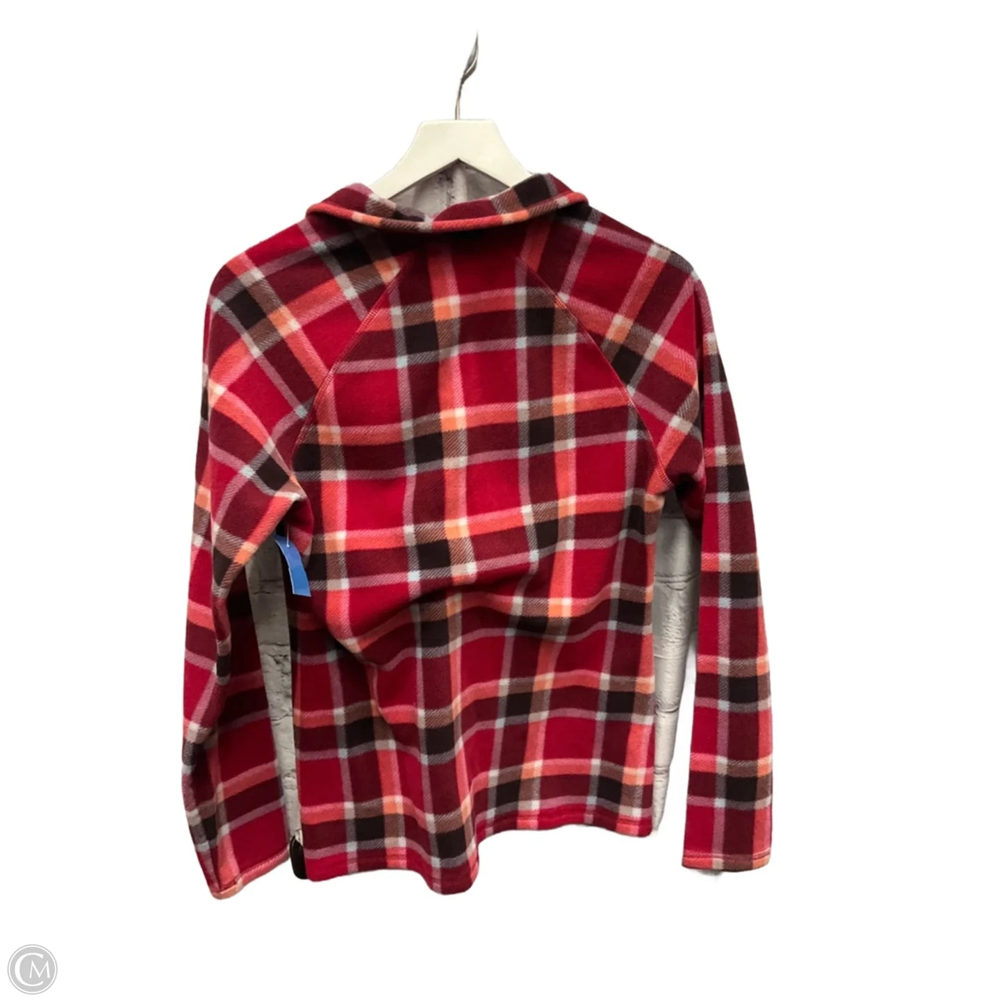 Athletic Fleece By Eddie Bauer In Plaid Pattern, Size: S