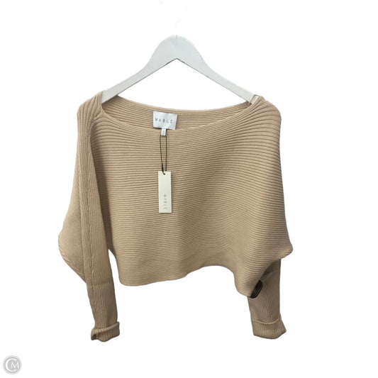 Skirt Set 2pc By Mable In Tan, Size: S