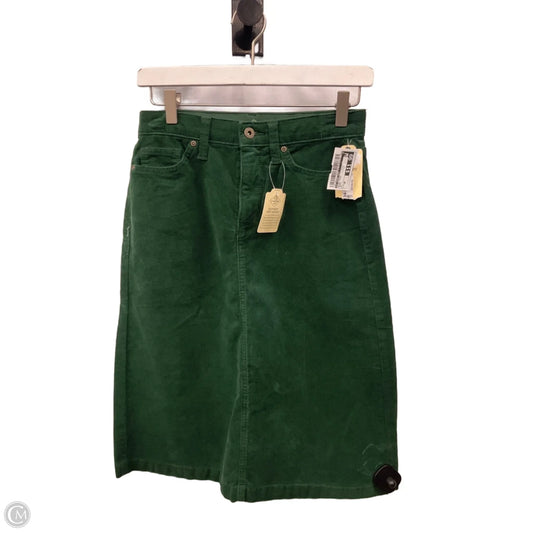 Skirt Midi By St Johns Bay In Green, Size: 2p