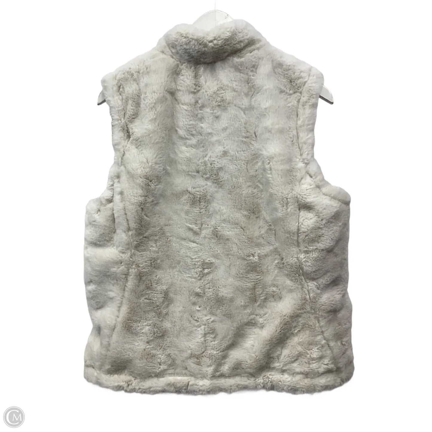 Vest Faux Fur & Sherpa By Nicole By Nicole Miller In White, Size: L