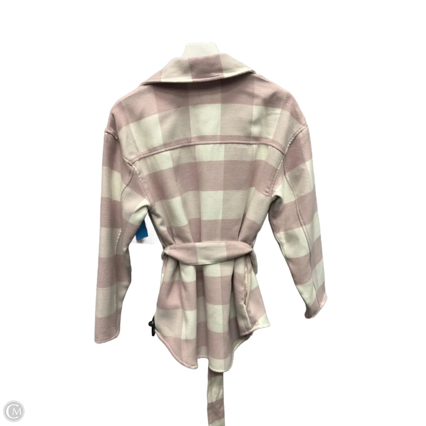 Jacket Other By A New Day In Pink & White, Size: S