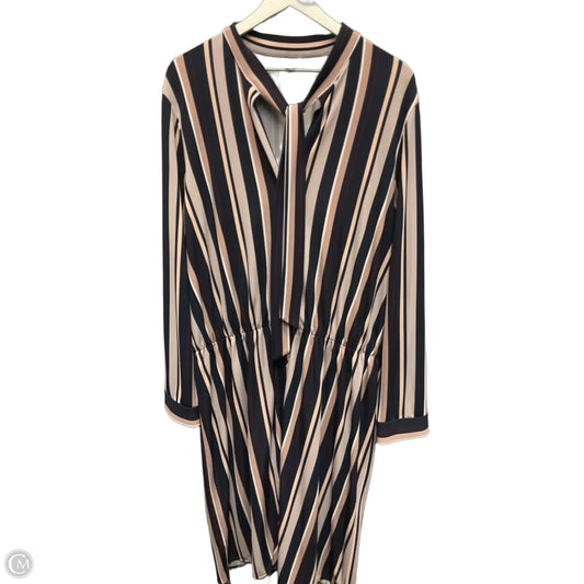 Dress Casual Midi By Ann Taylor In Multi-colored, Size: Xxl
