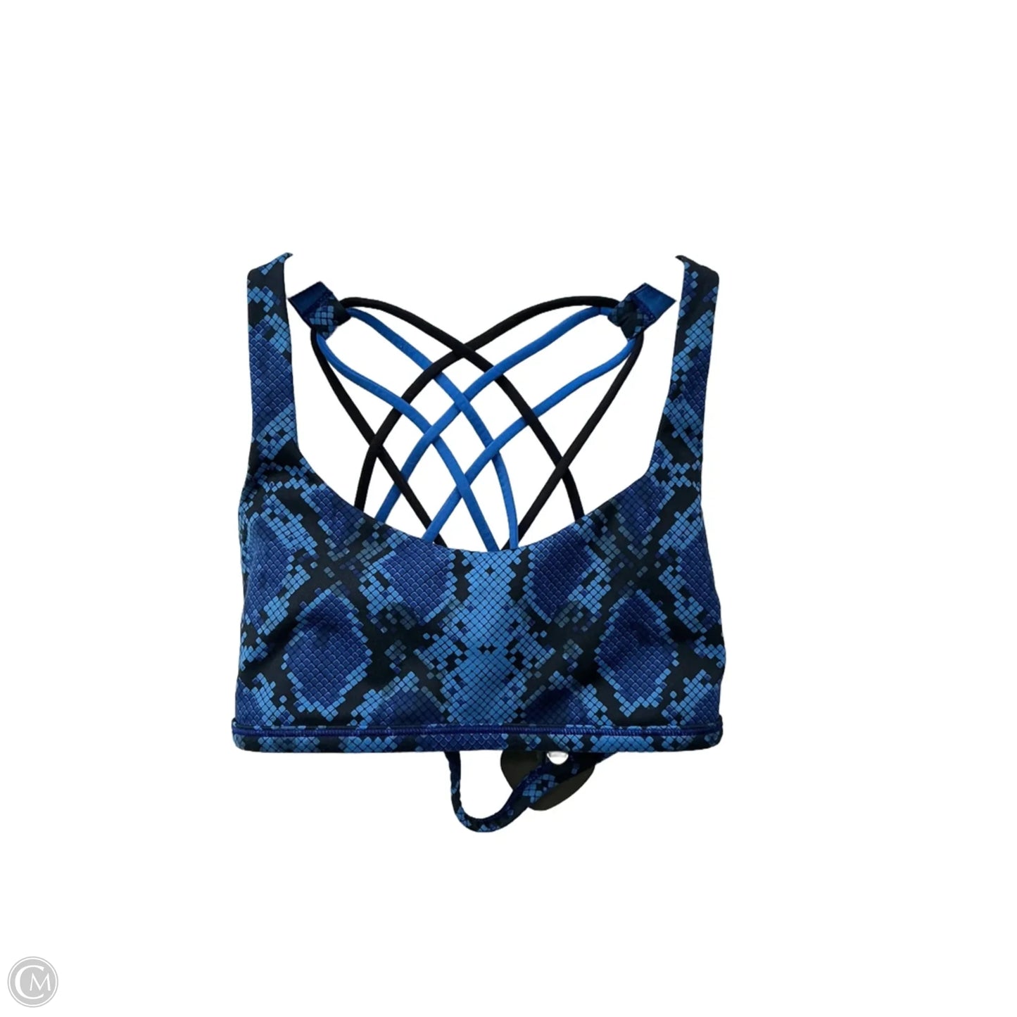 Athletic Bra By Lululemon In Blue, Size: 4