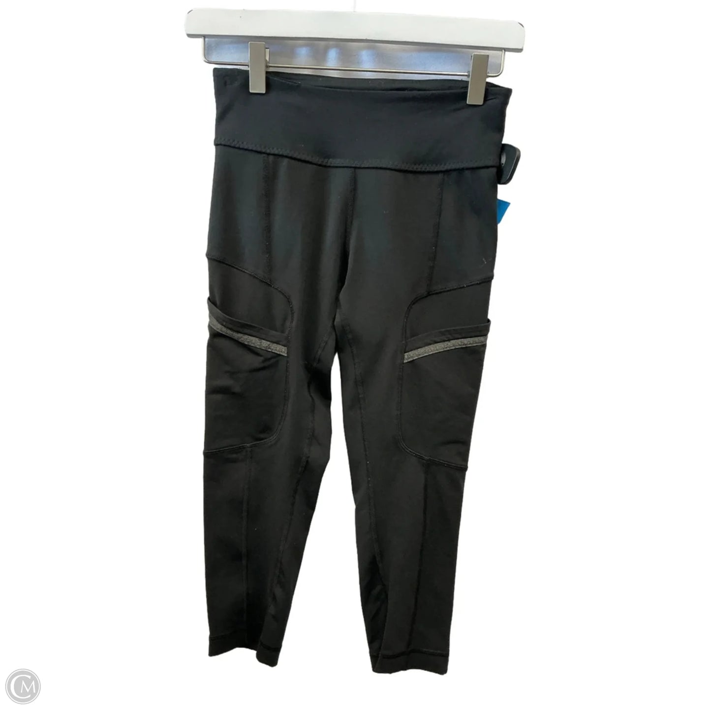 Athletic Capris By Lululemon In Black, Size: 4