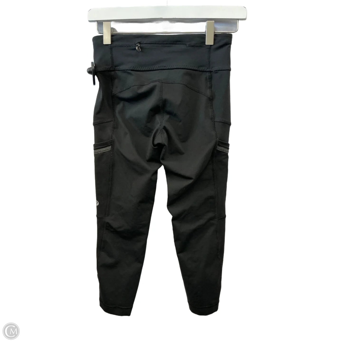 Athletic Capris By Lululemon In Black, Size: 4