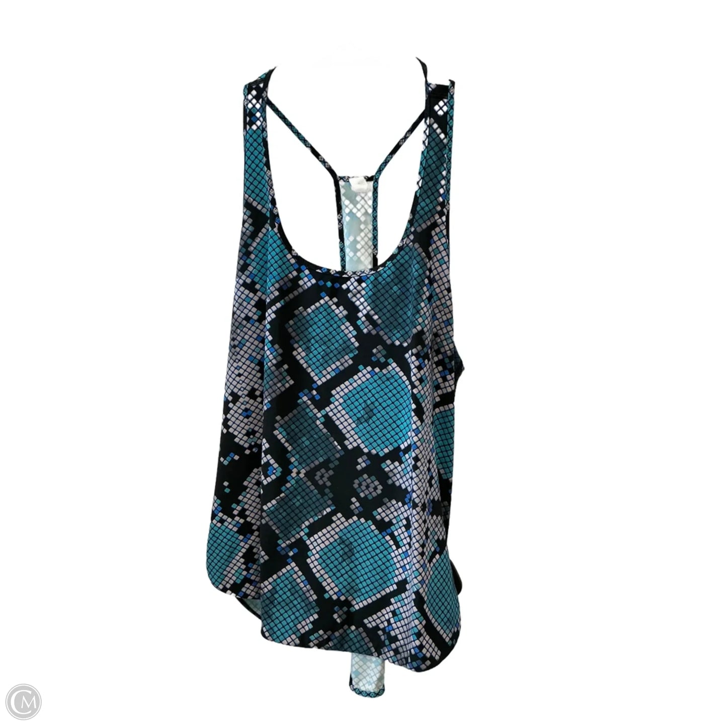 Athletic Tank Top By Lululemon In Blue, Size: 4