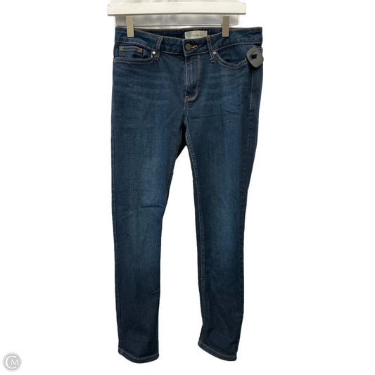 Jeans Skinny By Calvin Klein In Blue Denim, Size: 8