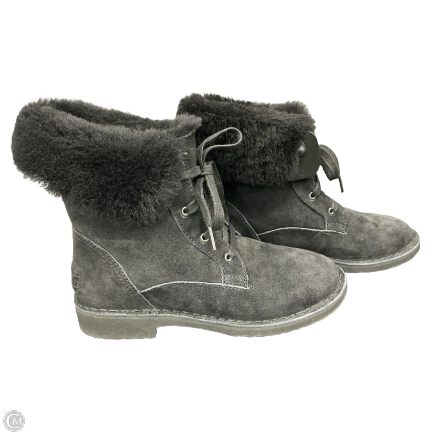 Boots Designer By Ugg In Black, Size: 7