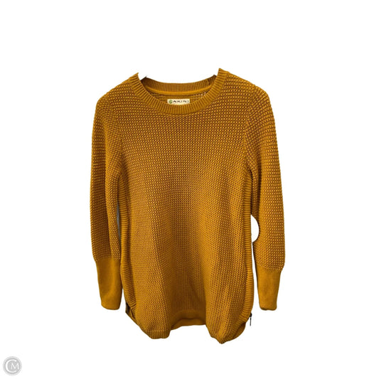 Sweater By Clothes Mentor In Gold, Size: S