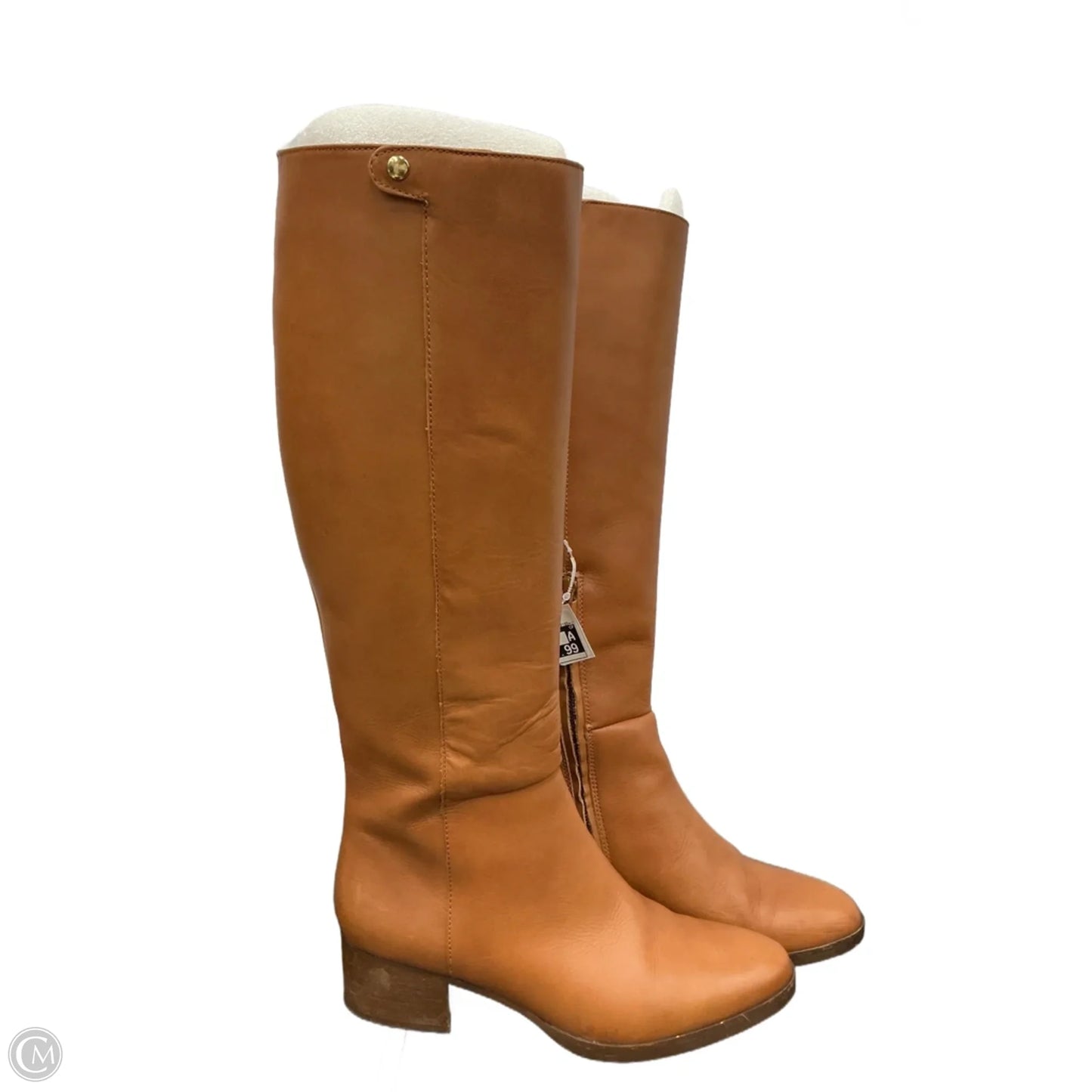 Boots Mid-calf Flats By J. Crew In Brown, Size: 7.5