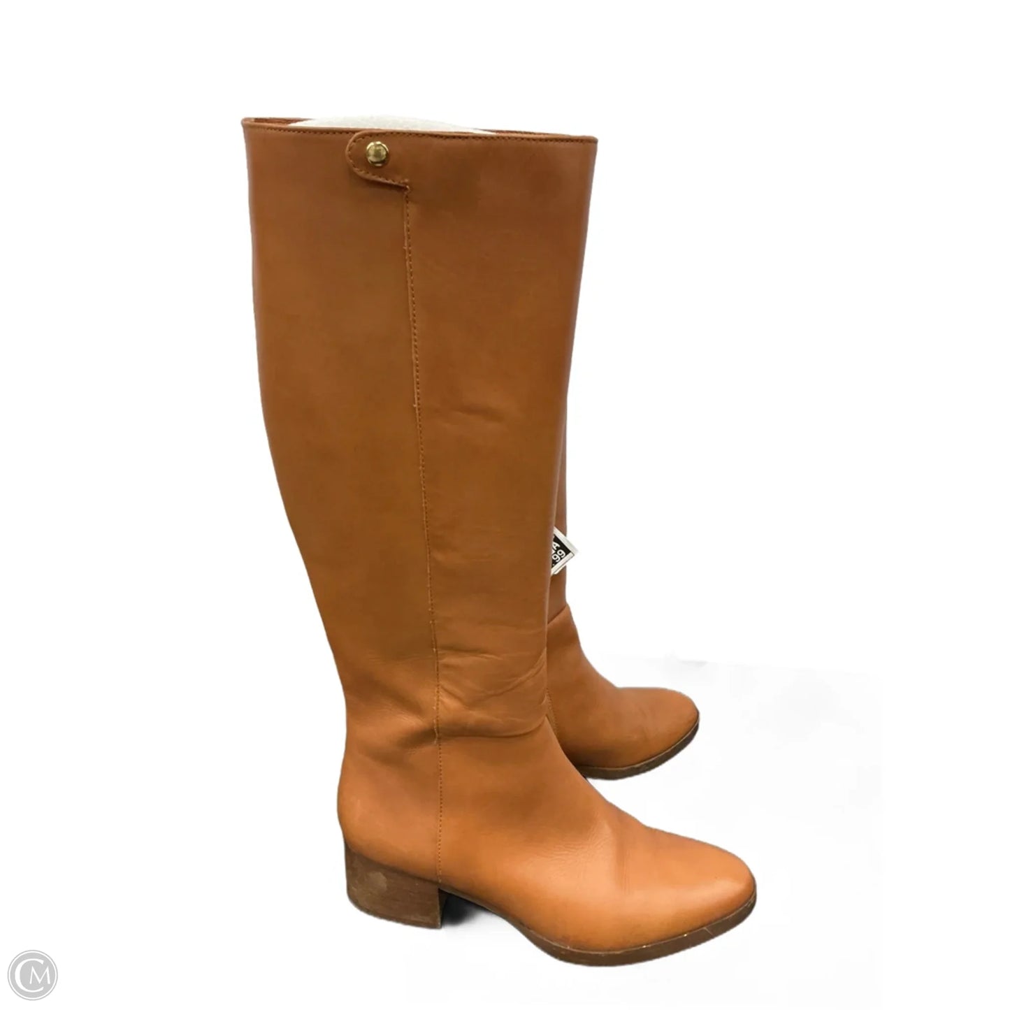 Boots Mid-calf Flats By J. Crew In Brown, Size: 7.5