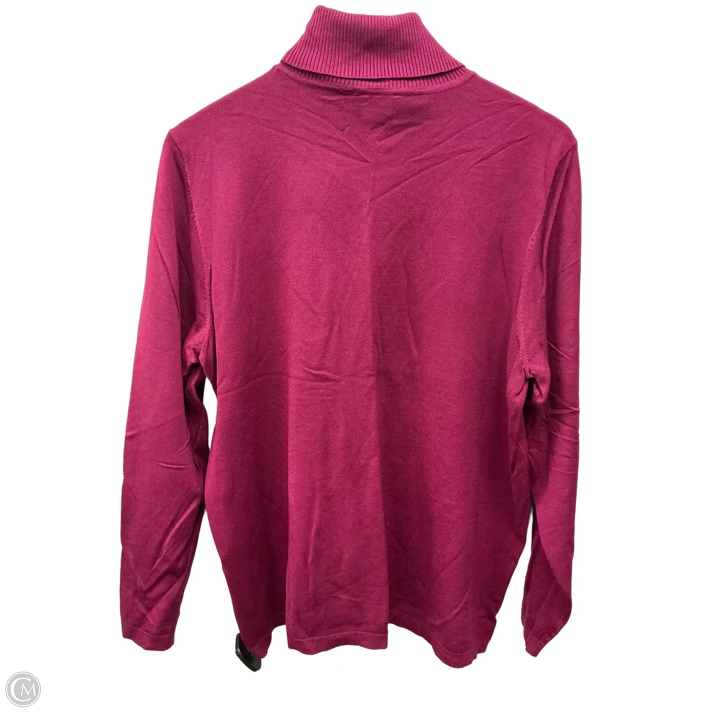 Top Long Sleeve By Chicos In Pink, Size: Xl