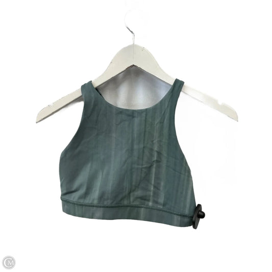 Athletic Bra By Lululemon In Green, Size: 6