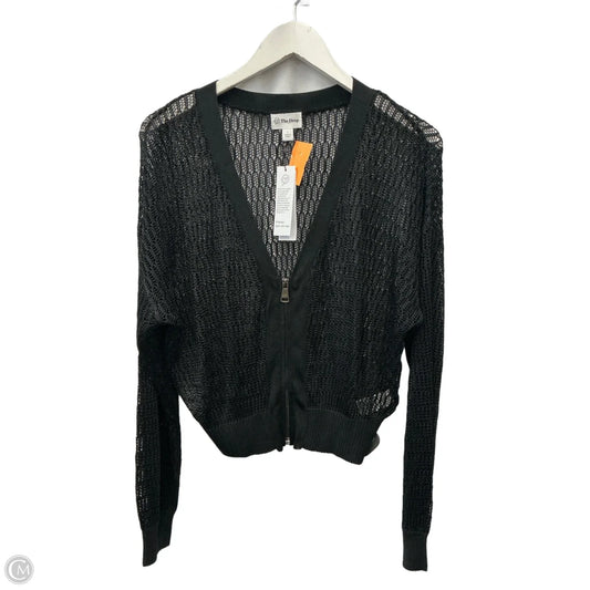 Cardigan By The Drop In Black, Size: L
