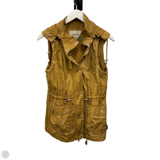 Vest Other By Clothes Mentor In Gold, Size: M