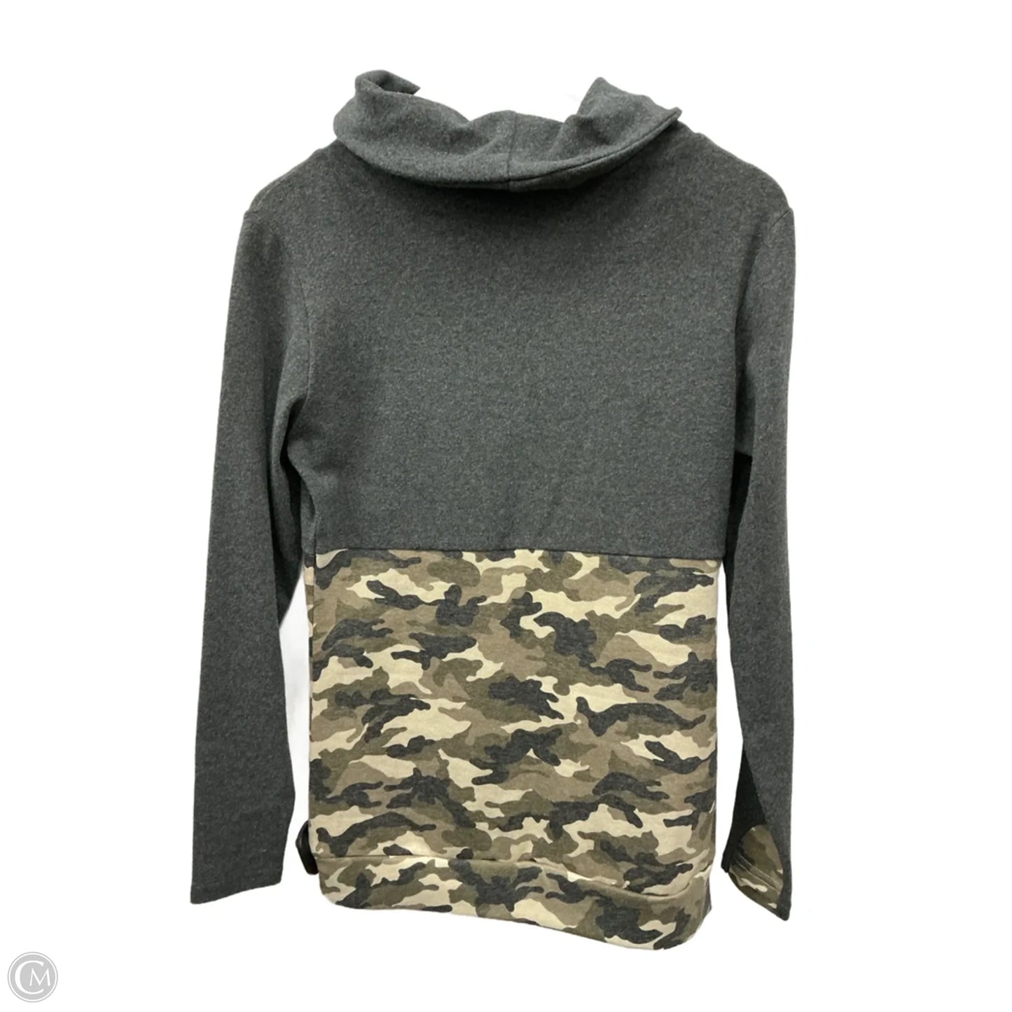 Top Long Sleeve By Clothes Mentor In Grey, Size: S
