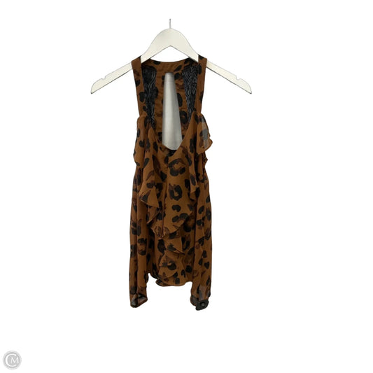 Top Sleeveless By My Michelle In Animal Print, Size: M