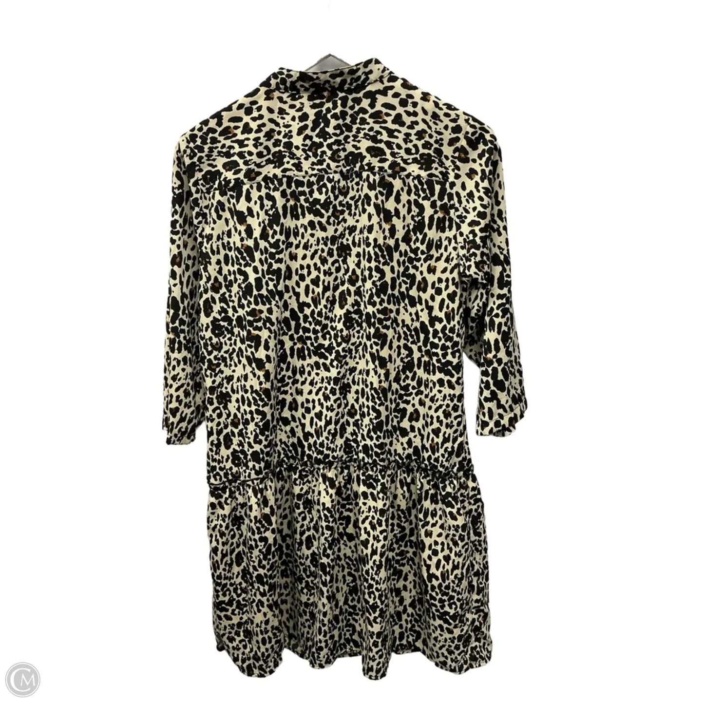 Dress Casual Midi By Mph In Animal Print, Size: M