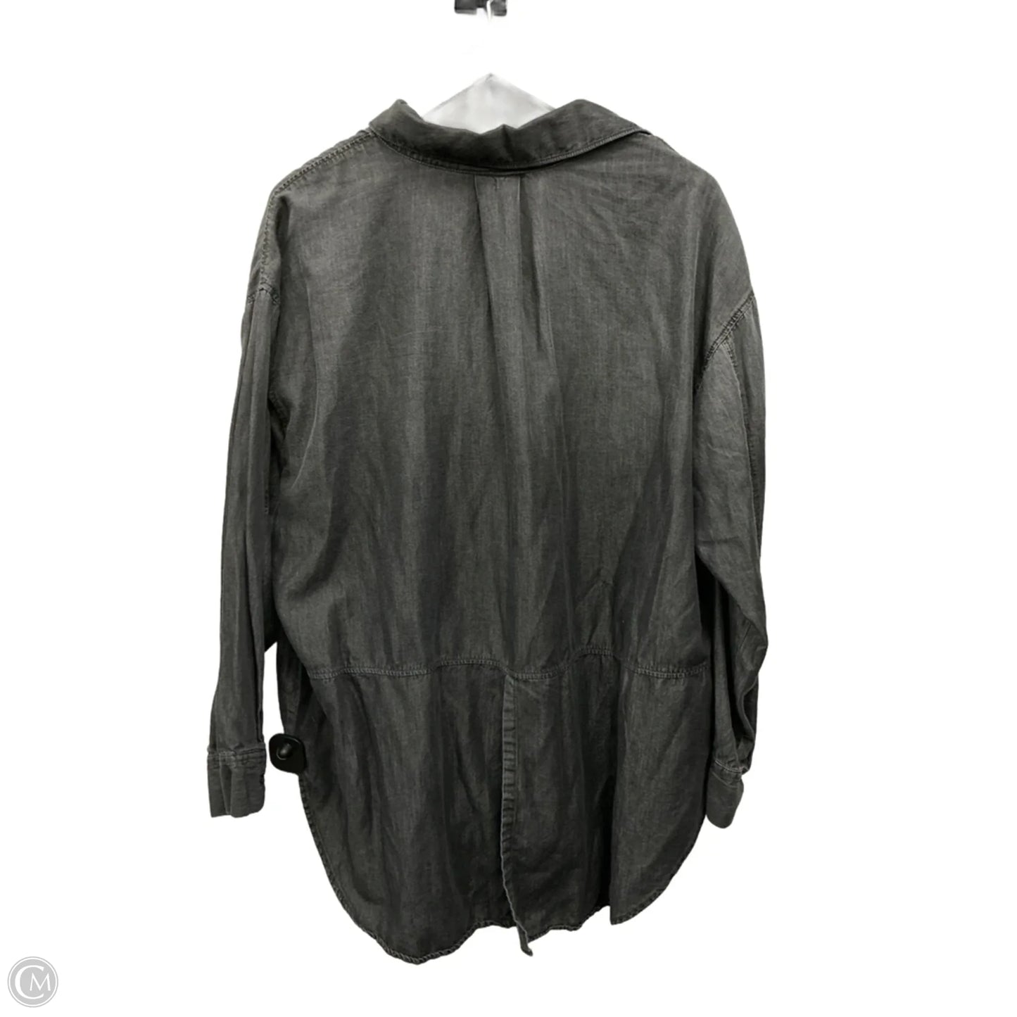 Top Long Sleeve By Ana In Black, Size: 1x