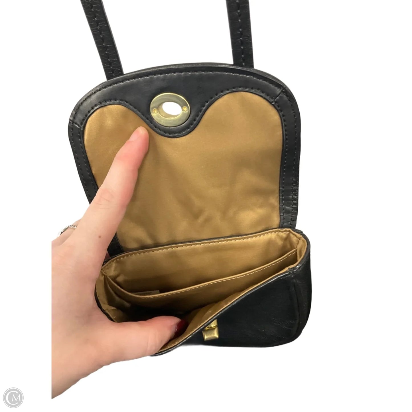 Crossbody Designer By Coach, Size: Small