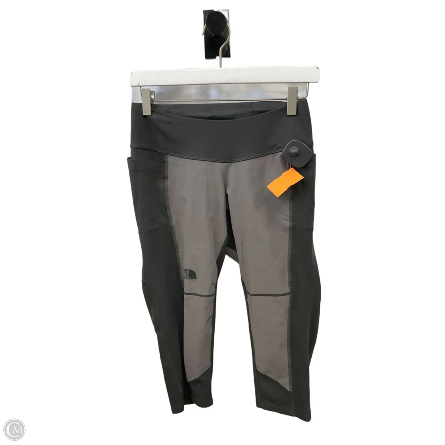 Athletic Capris By The North Face In Grey, Size: S