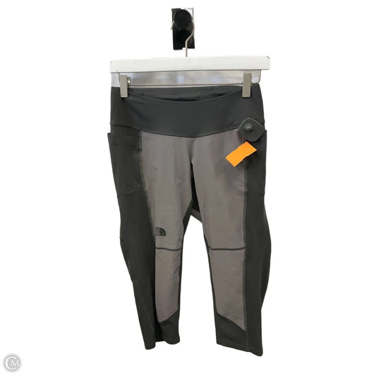 Athletic Capris By The North Face In Grey, Size: S